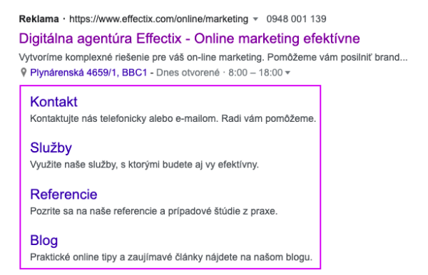 1_Google Ads_Rozsirenie o odkazy na podstranky