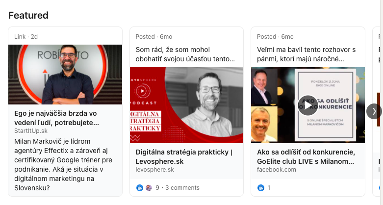 Featured Linkedin