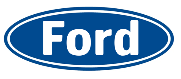Logo společnosti Ford s pozměněným fontem