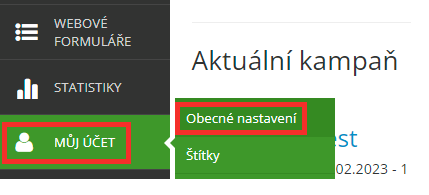 Možnosti pozvání uživatele ve SmartEmailing