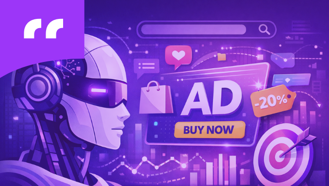 Zítra ráno vstanu a kliknu na reklamu v AI