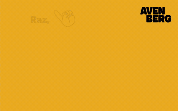 Ukázka dynamické kreativy Avenberg