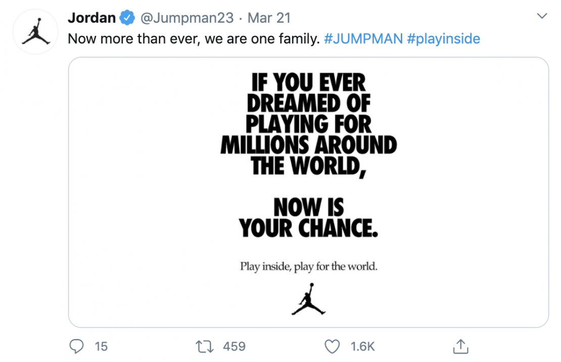 Reklama v športe v 2020_Nike_Jordan